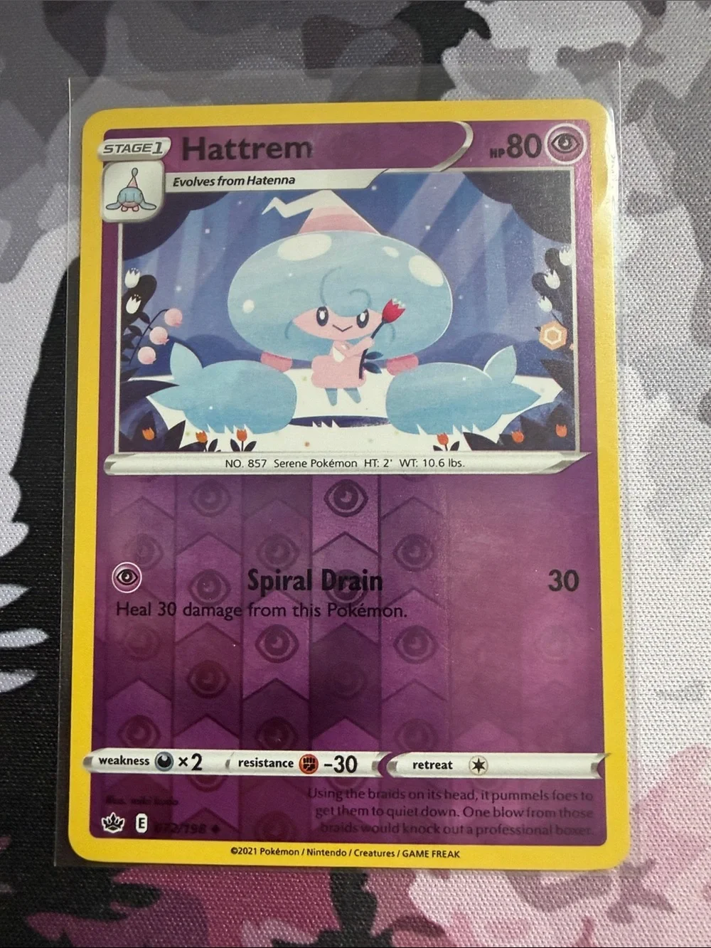 Hattrem Hatterene Reverse Holo Holo Evolution Pokémon Card Lot TCG ✨5/$25✨